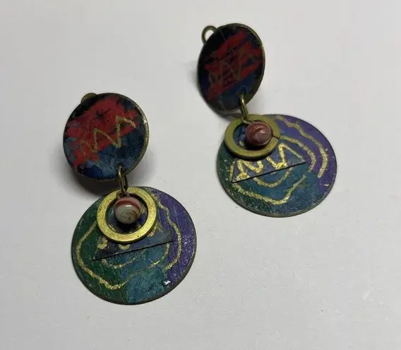 Women’s Handmade Multi Color Made In India Metal Clip On Clip