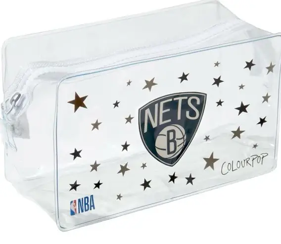 Nba Colourpop X  Brooklyn Nets Makeup Bag