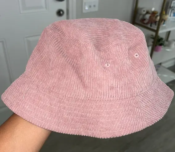 Urban Outfitters pink bucket hat