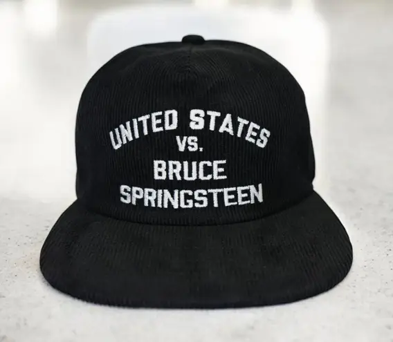 United States Vs Bruce Springsteen Corduroy Hat