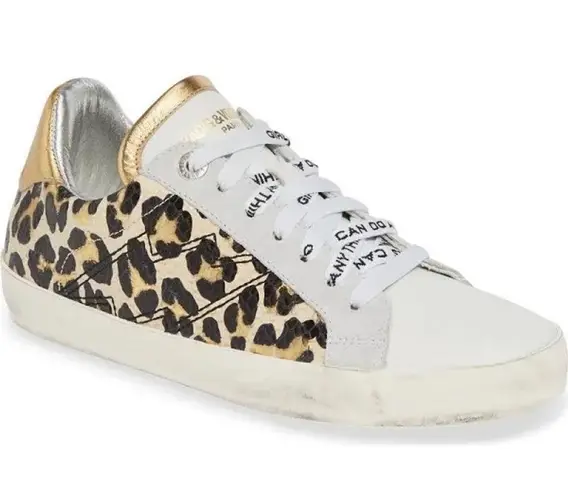 Zadig & Voltaire Leo Wild Sneakers, Leopard Print, Size 38