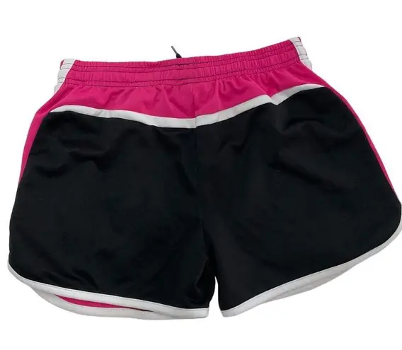 Colosseum Athletics Colosseum Shorts Womens Small Black Pink Stretch Workout Athletic Active Poly