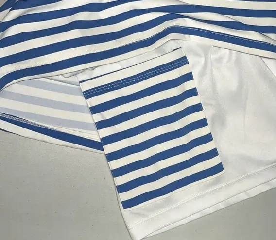 Patchington NWT Size XL Blue & White Stripe Skort