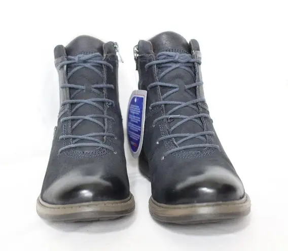 Josef Seibel Selena 50 Waterproof Leather Booties Size 6/6.5 NIB Black