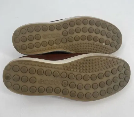 Ecco Shoes Size 42 (US 11-11.5) Soft 7 Leather Laceup Sneaker Comfort Travel