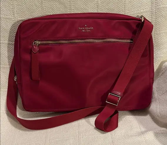 Kate Spade  NEW YORK Deep Red Crossbody Bag - Image 1