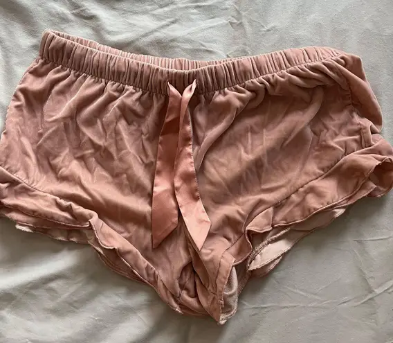 Victoria's Secret Victoria’s Secret Velvet Sleep Shorts