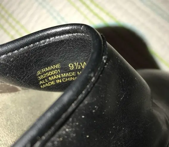 Life Stride BLACK JERMANE SLIDE ON ANKLE BOOTS SIZE 9.5