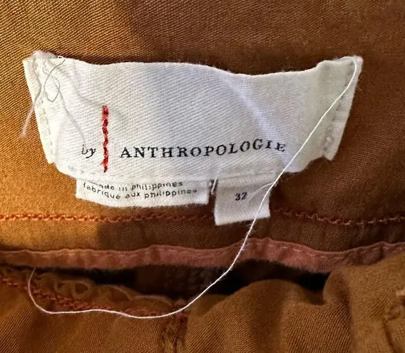 Anthropologie By  cargo shorts size 32 fall neutral casual bohemian