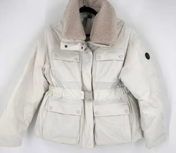 Sweaty Betty NWT  Duck Down Alps Ski Jacket White Size 8 Medium $368