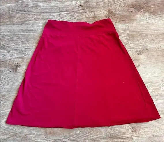 Patagonia  Vitaliti Faux Wrap Maroon Skirt Size Small