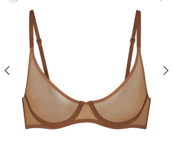 SKIMS Ultra Fine Mesh Scoop Bra