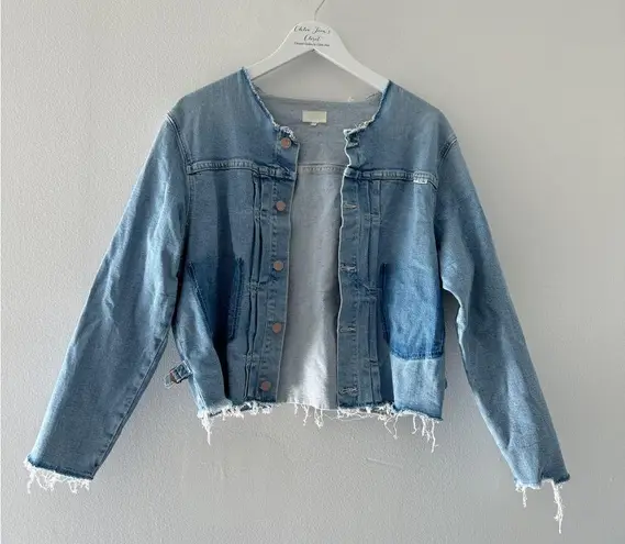 MOTHER The Cut Daybreak Drifter Jacket in Norway Dude L Size L