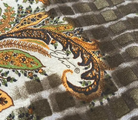 Etro Paisley neutral print V