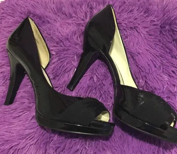 Thrifted Black Heels Size 7.5