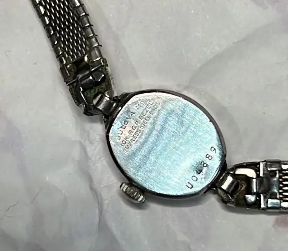 Bulova Vintage Art Deco Women’s Swiss 10K Gold Cocktail Watch WORKING!