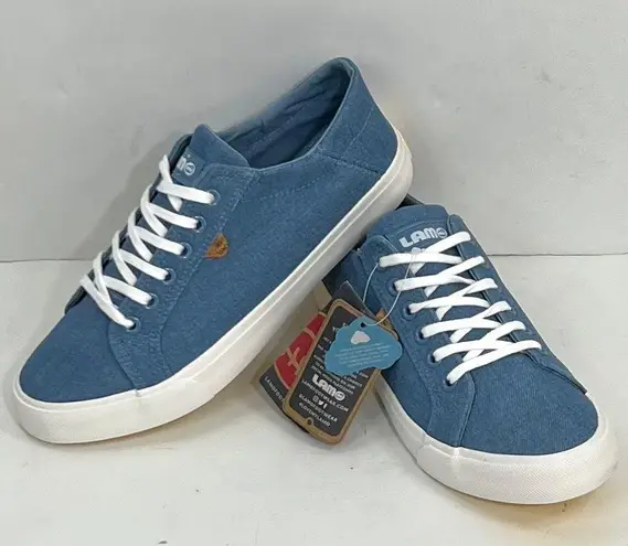 Lamo Vita Canvas Low Top Sneakers Blue Size 8