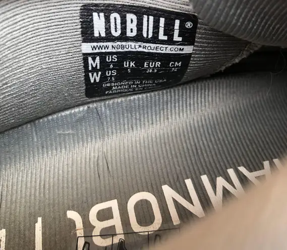 Nobull Gray Suede Women's Lace Up Trainer Sneaker Shoes