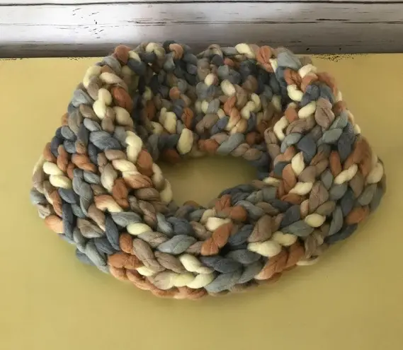 Handknit Cowl Scarf