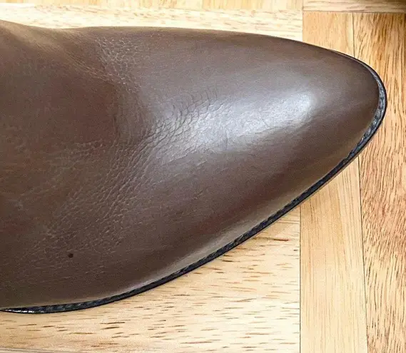 SARTORE Paris Taupe Ginger Grigio Boots Size 36 1/2