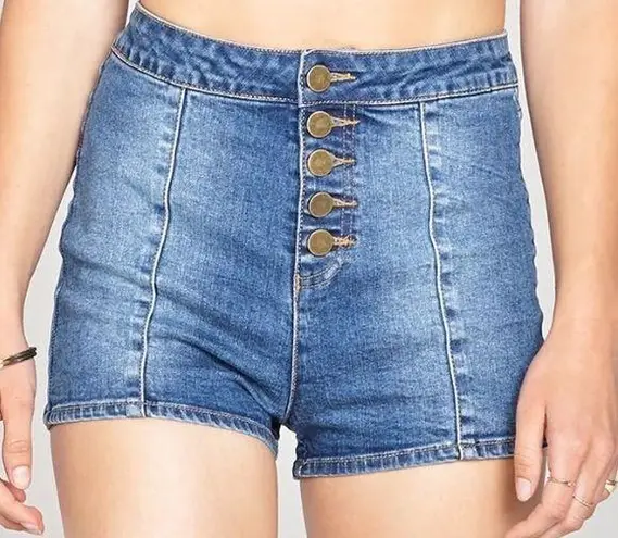 Amuse Society ✨  High Waisted Denim Jean Shorts