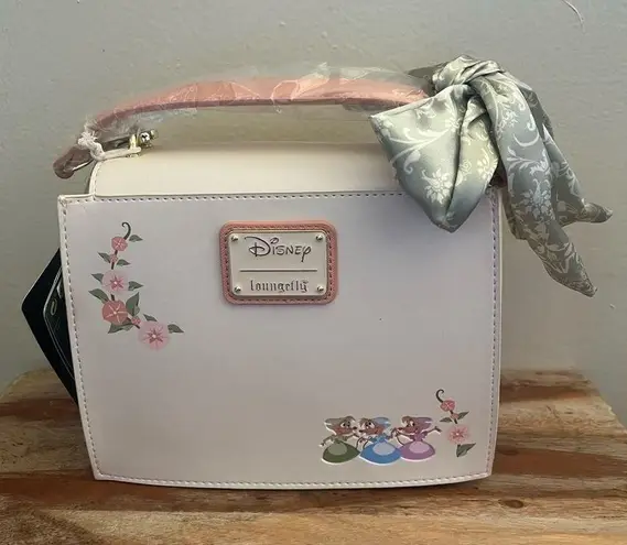 Lounge Fly Disney Cinderella Floral Dress Crossbody Bag