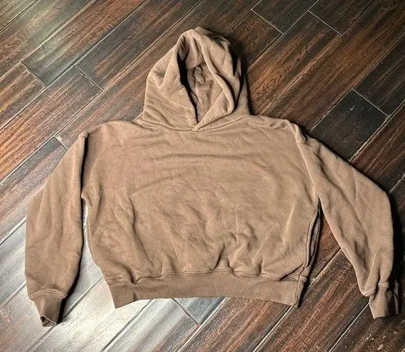 Los Angeles Apparel Puffy fleece sweater hoodie super warm cotton