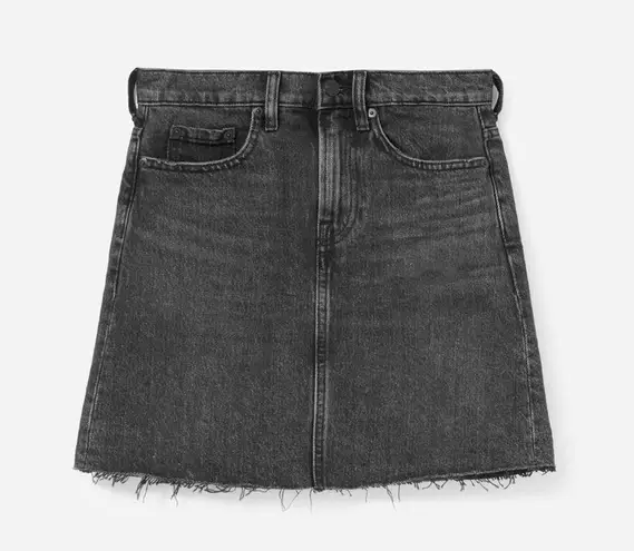 Everlane  The Denim Skirt in Black Sz. 27