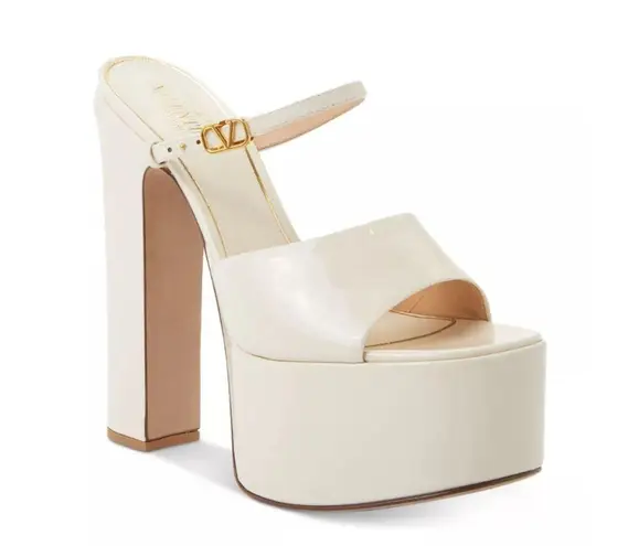 Valentino Garavani Patent High Heel Platform Slides, Size 41 New in Box $1,200