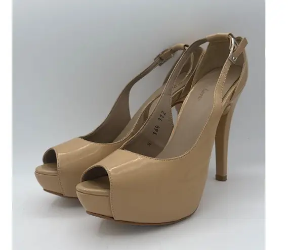 Lob Footwear Womens Beige Peep