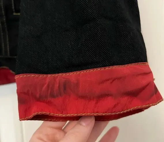 Koch é Black Oversized Denim Jacket