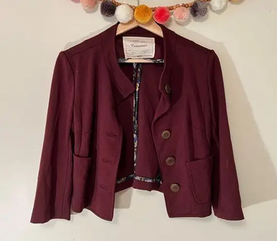 Anthropologie  Cartonnier Blazer size Small