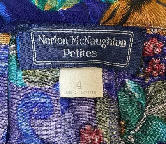 Norton Mcnaughton Vintage ‘90s Floral Midi Skirt