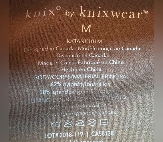 knix by knixwear | LuxeLift Evolution tank. Size: M. Green Size M