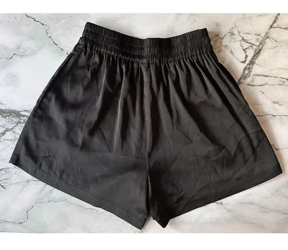 Generation Love Amy Satin Shorts - Black XS