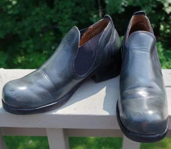 John Fluevog Vintage Polish Made Low Cut Chelsea Boots Size 5 UK