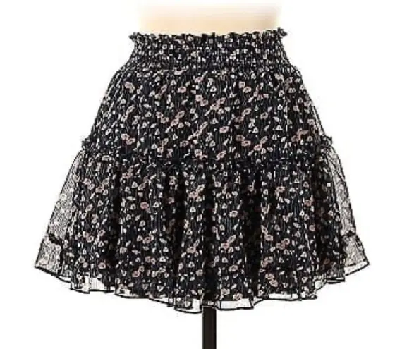 Pink Lily  floral skirt