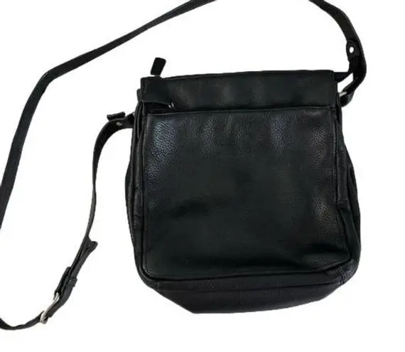 wilson's leather  Pelle Studio Black Small Crossbody Bag