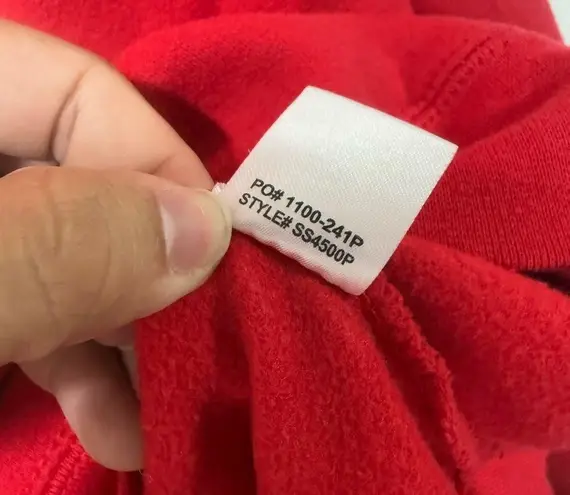 Camila Cabello “She Loves Control” Hoodie Size Small Red