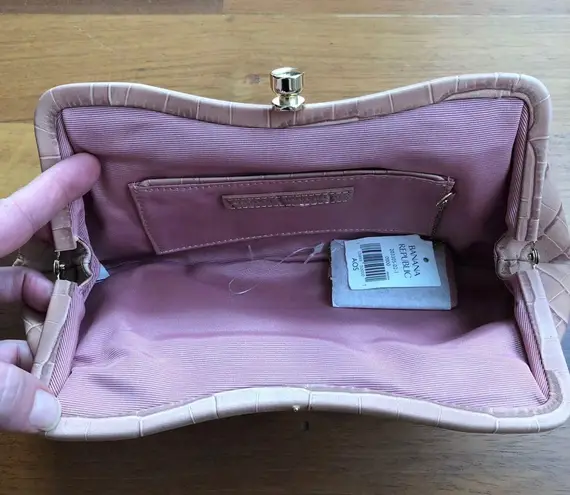 Banana Republic NWT Leather Clutch 