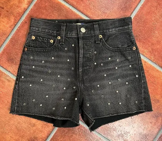 Levi's  Premium Studded Wedgie Fit Shorts