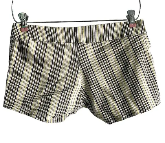 Ossira Vintage  Striped Shorts Size Large Stripes