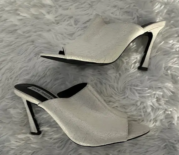 Steve Madden  Dayla peep-toe mule Shoes sz 8 - Image 1