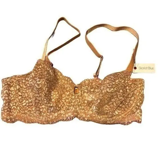 Skarlett Blue Women's Rouse Full Coverage Balconette Bra Ginger/Ivory