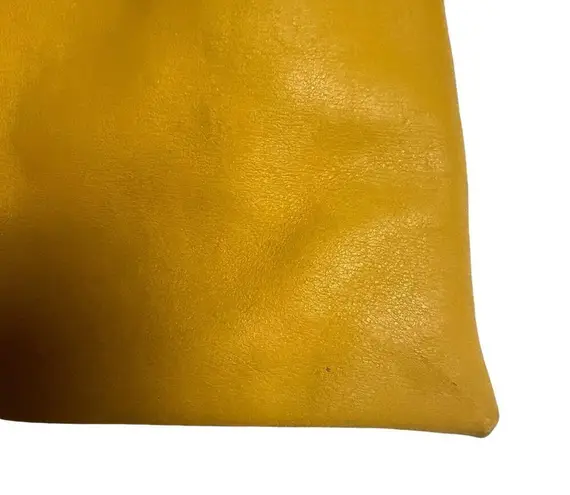 Simon Miller Mango Yellow Puffin Leather Shoulder Bag Purse