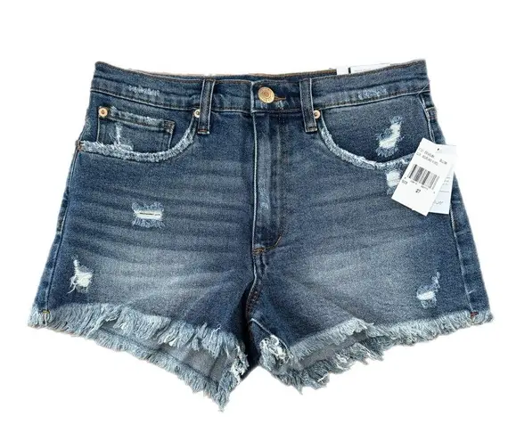 sts blue NWT STITCH FIX Layne Jean Shorts Raw Hem High Rise Women’s Sz 27/4