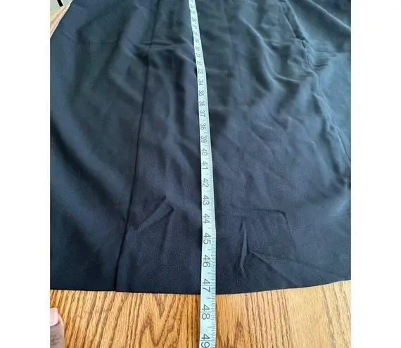 Maggy London Illusion yoke crepe cocktail dress Size 14 With Sheer Sleeves 24W