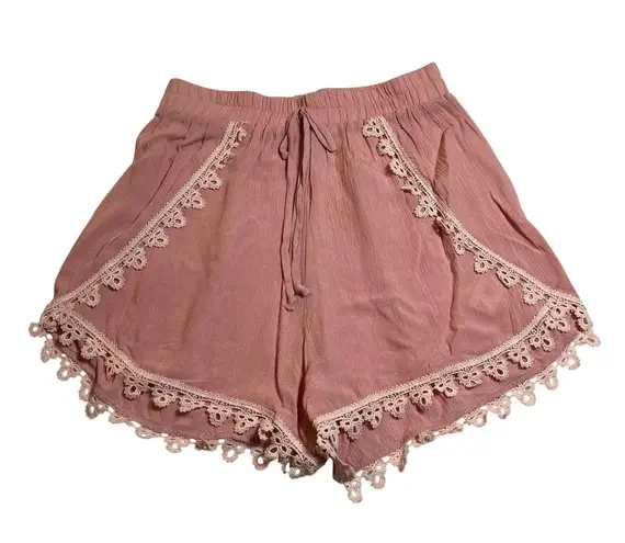 Women's High Rise Pull On Shorts Size X