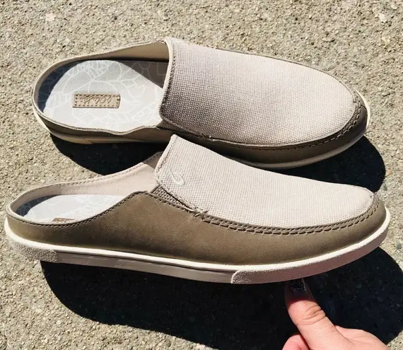 Olukai Huaka Mule/ Slide Slip On Shoe