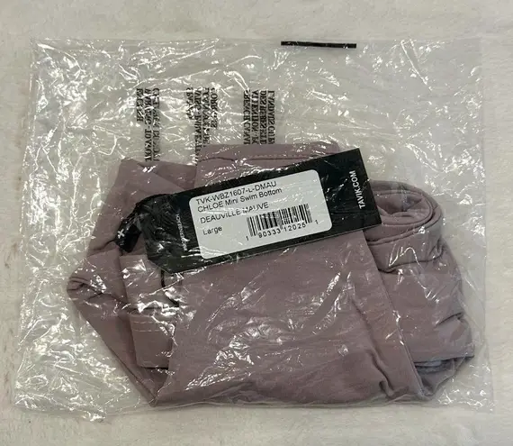 Tavik NWT Chloe Mini Swim Bottom in Deauville Mauve - Large